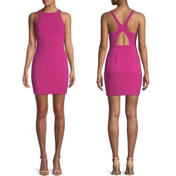 Likely Dresses & Skirts - LIKELY Orchid Pink Astoria Sheath Mini Dress 2 Racerback Cocktail Party Sexy